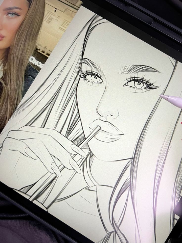 Portrait in Procreate